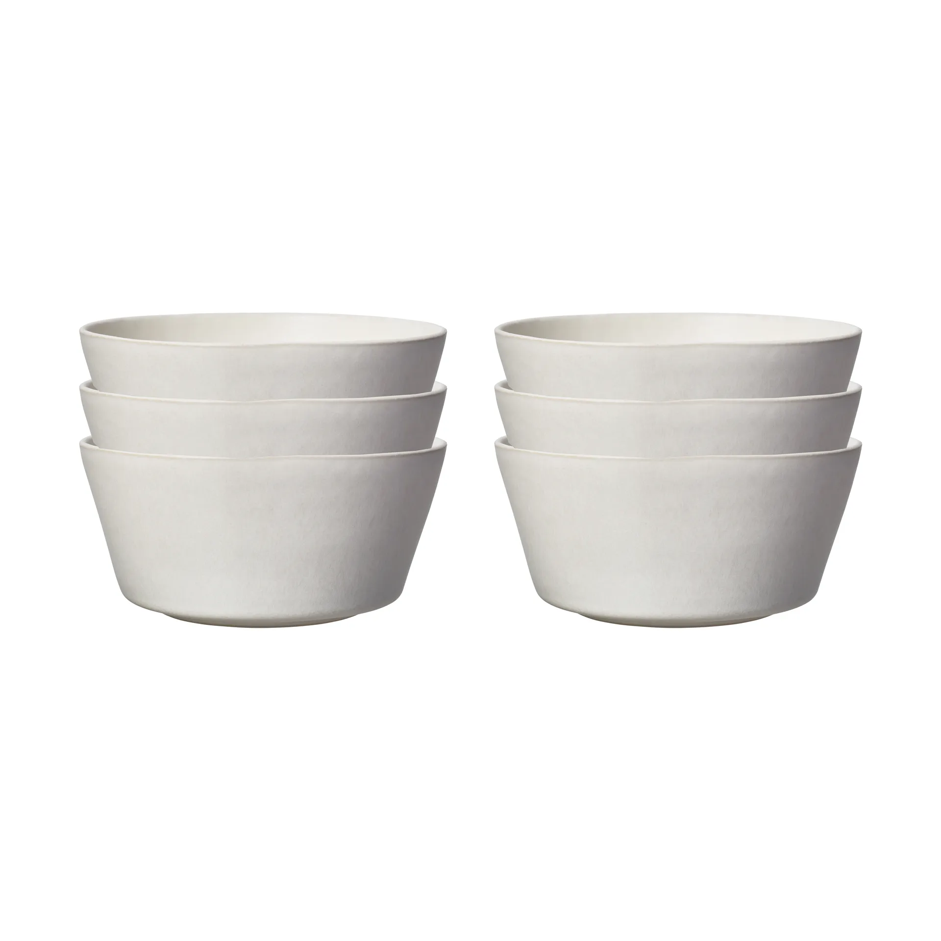 Scandi Living Sandsbro sk&aring;l offwhite, &Oslash;15 cm, 6-pack
