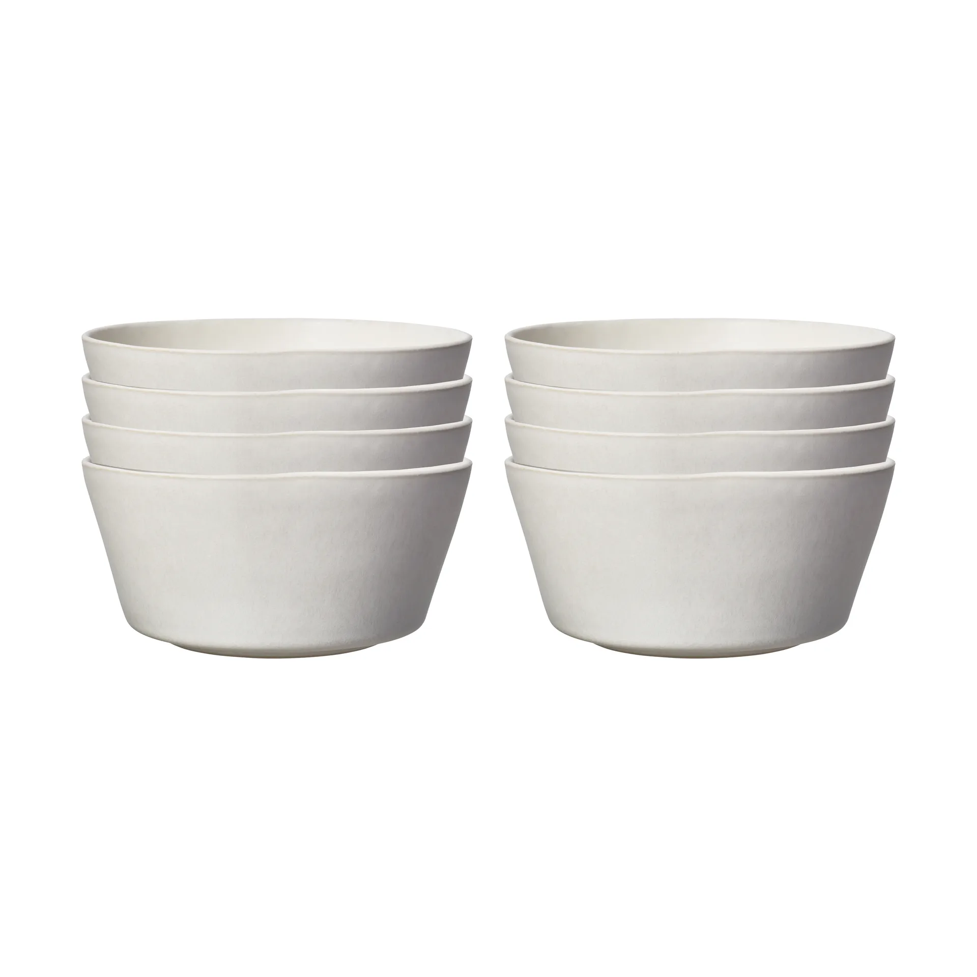 Scandi Living Sandsbro sk&aring;l offwhite, &Oslash;15 cm, 8-pack