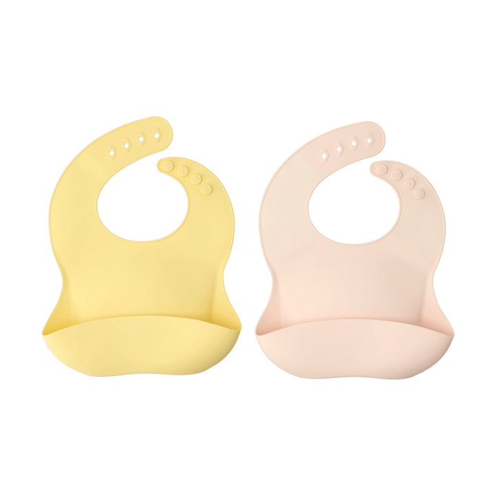 Silly haklapp silikon 2-pack - Blush-lemon - Scandi Living
