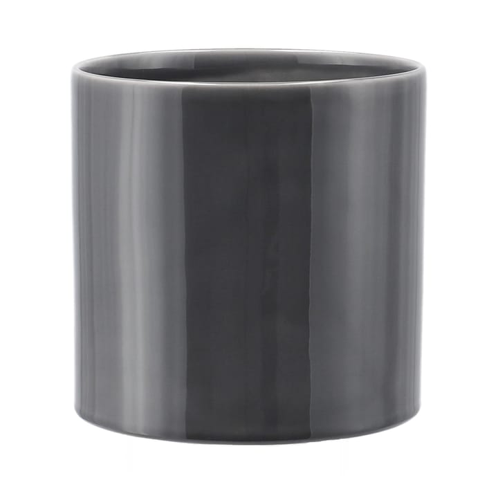 Sleek kruka Ø12 cm, Charcoal Scandi Living