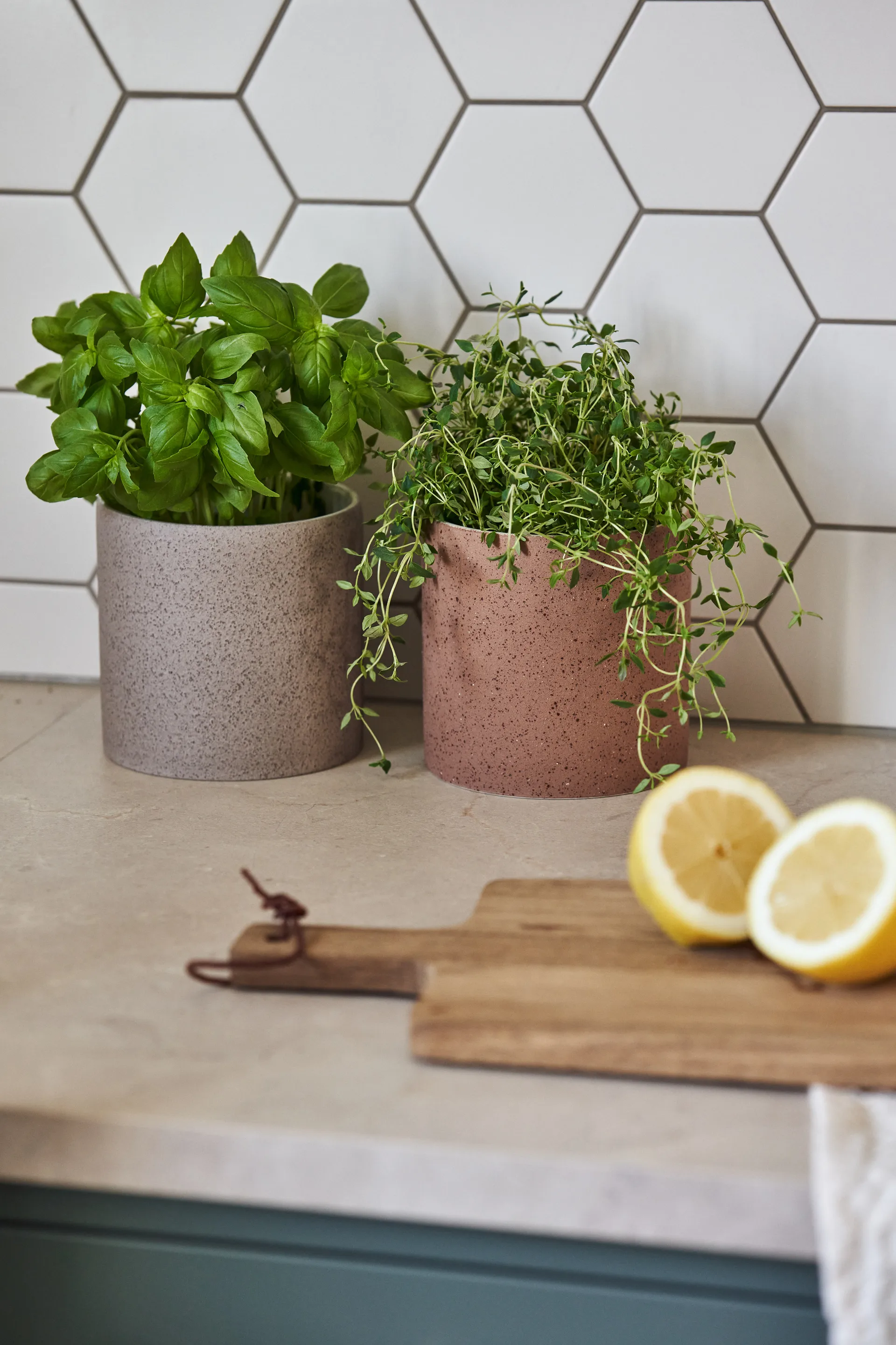 Speckled kruka Ø12 cm, Rust Scandi Living