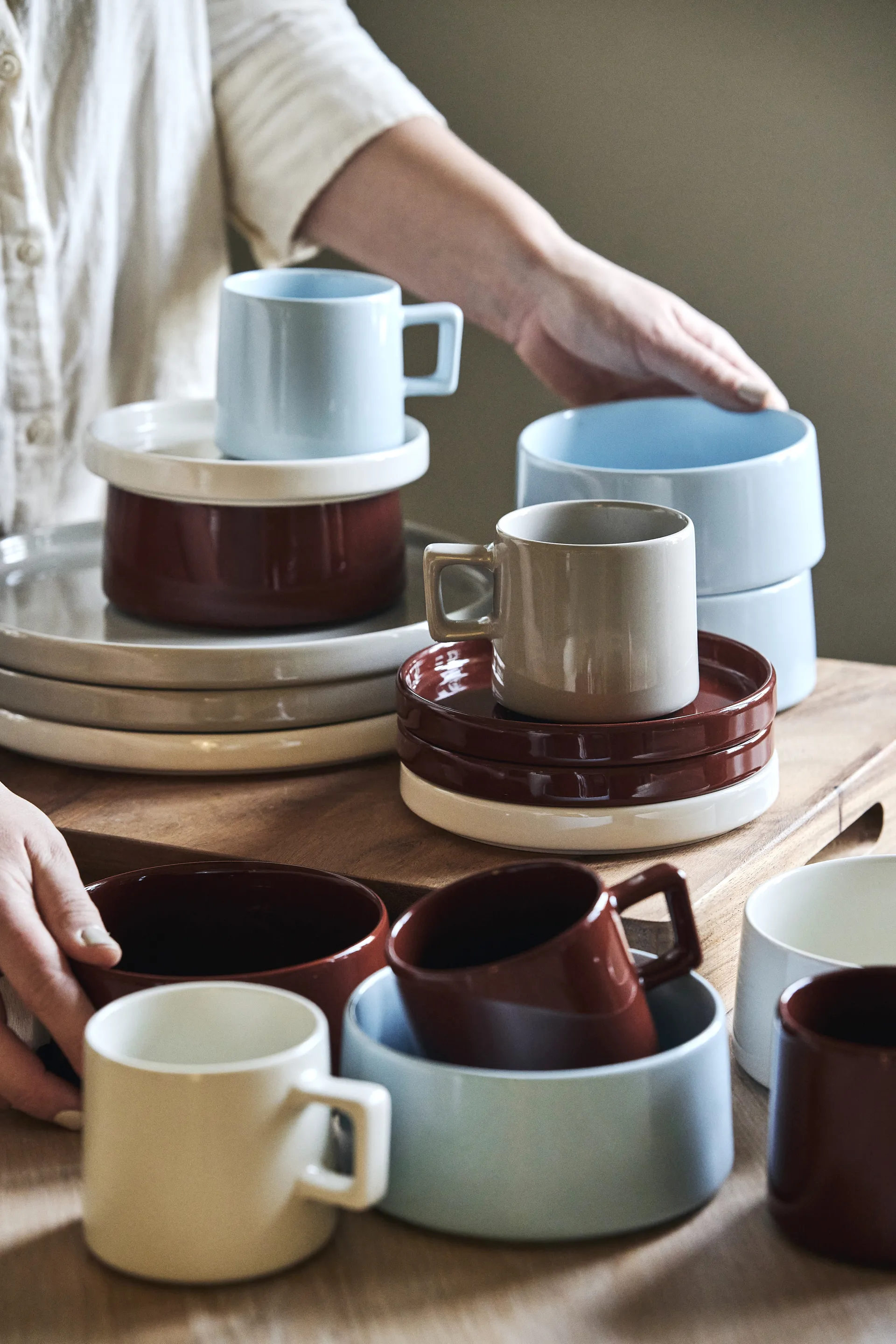 Taper mugg 30 cl, Röd Scandi Living