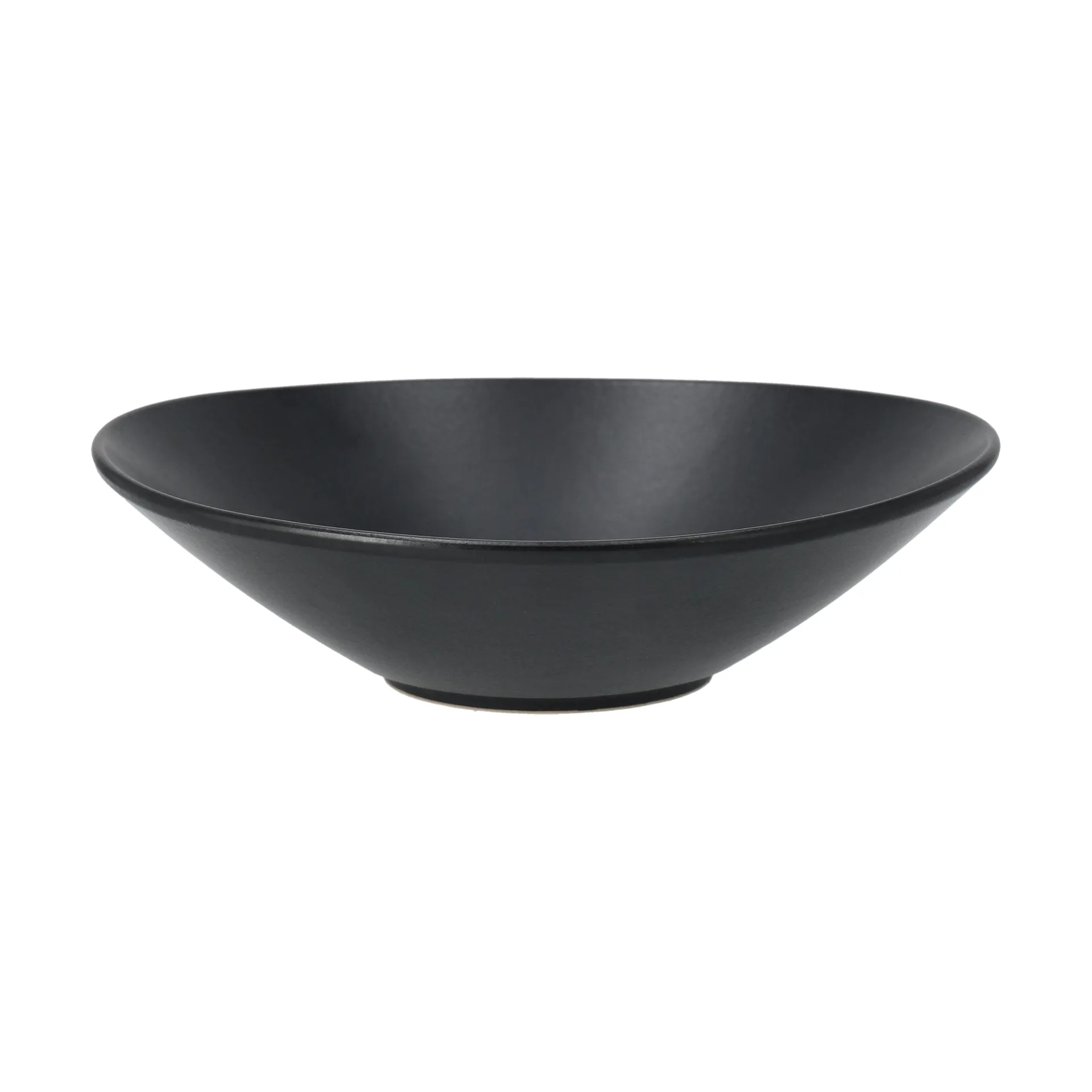 Terra salladsskål, Svart stengods, Ø30 cm Scandi Living