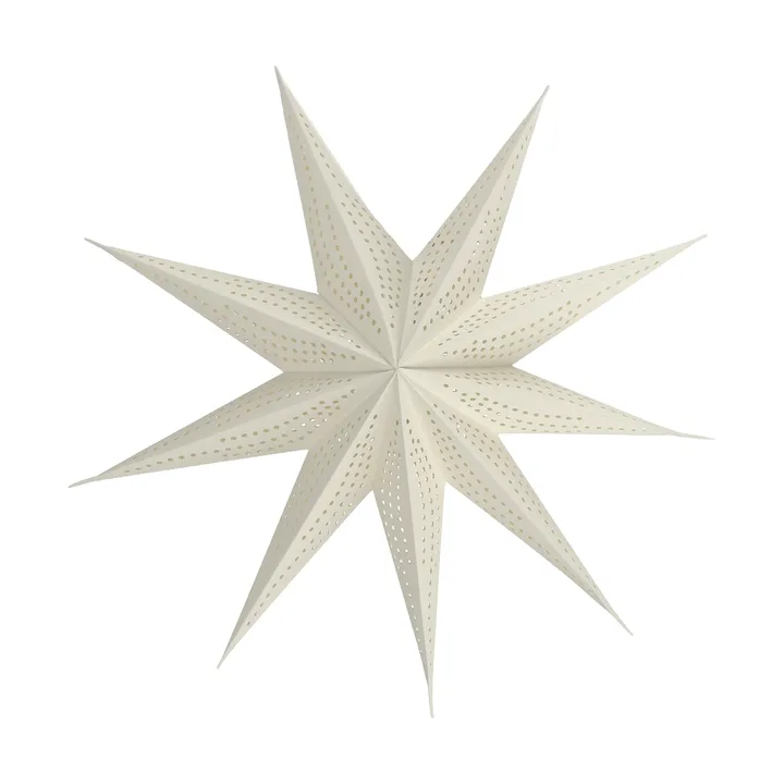 Veil adventsstjärna - Vit, Ø45 cm - Scandi Living