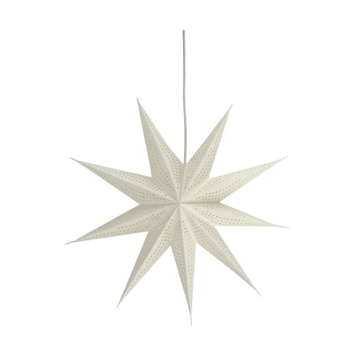 Veil adventsstjärna - Vit, Ø45 cm - Scandi Living