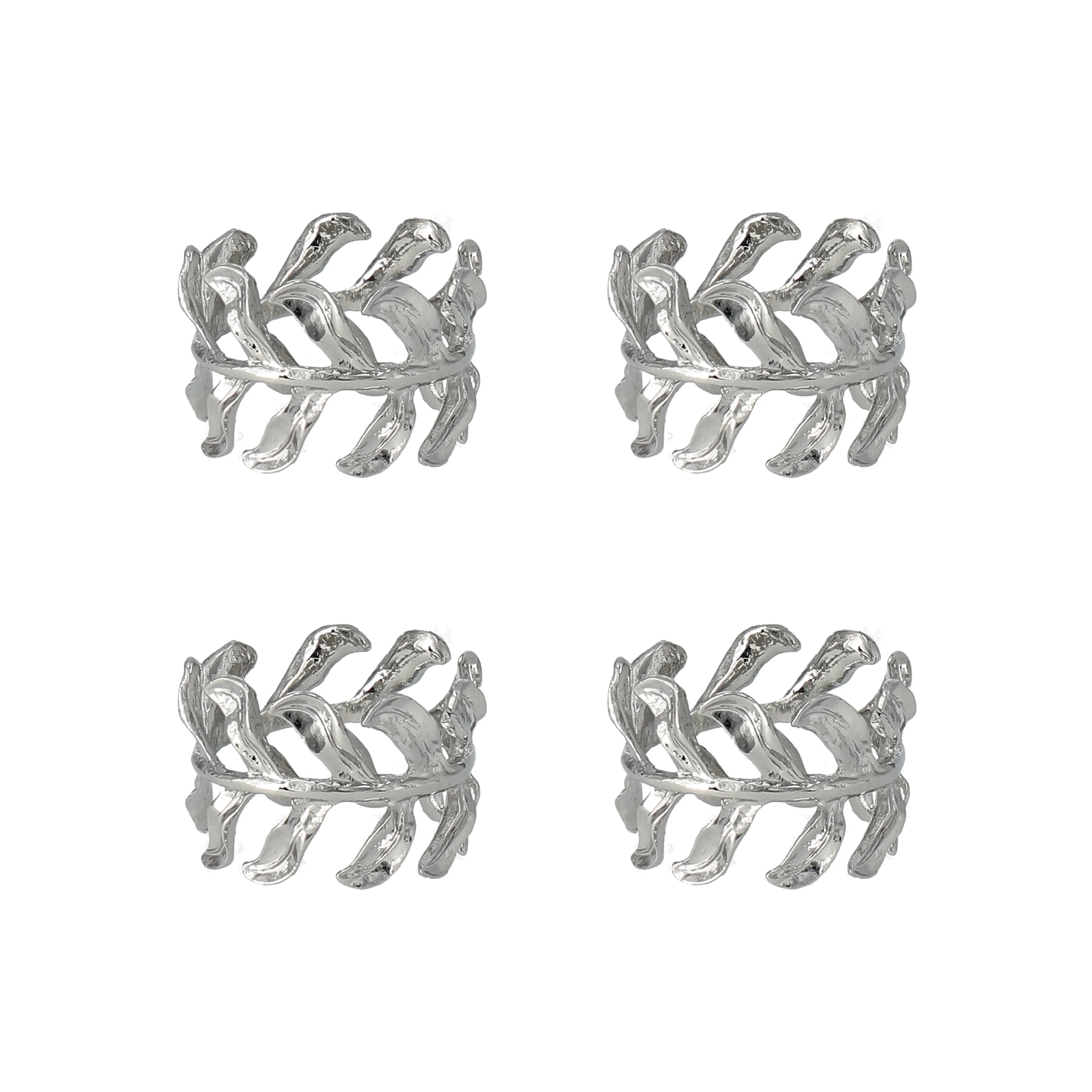 Scandi Living Vine servettring Ø4,7 cm 4-pack, Zinklegering