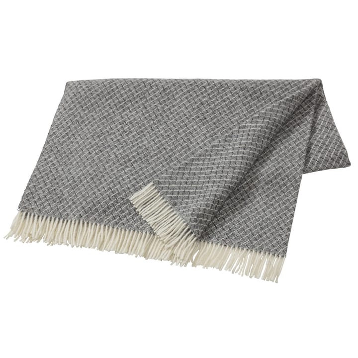 Wicker ullpläd - Grey - Scandi Living