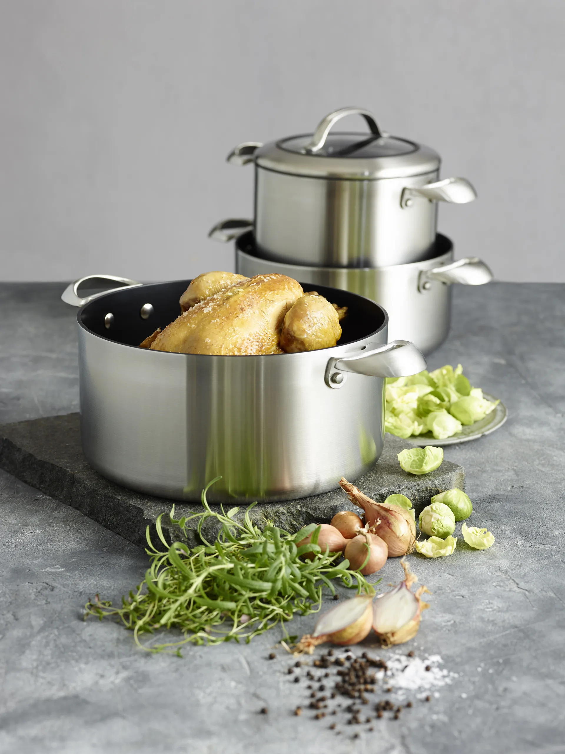 Scanpan CTX gryta med lock, 6,5 liter Scanpan