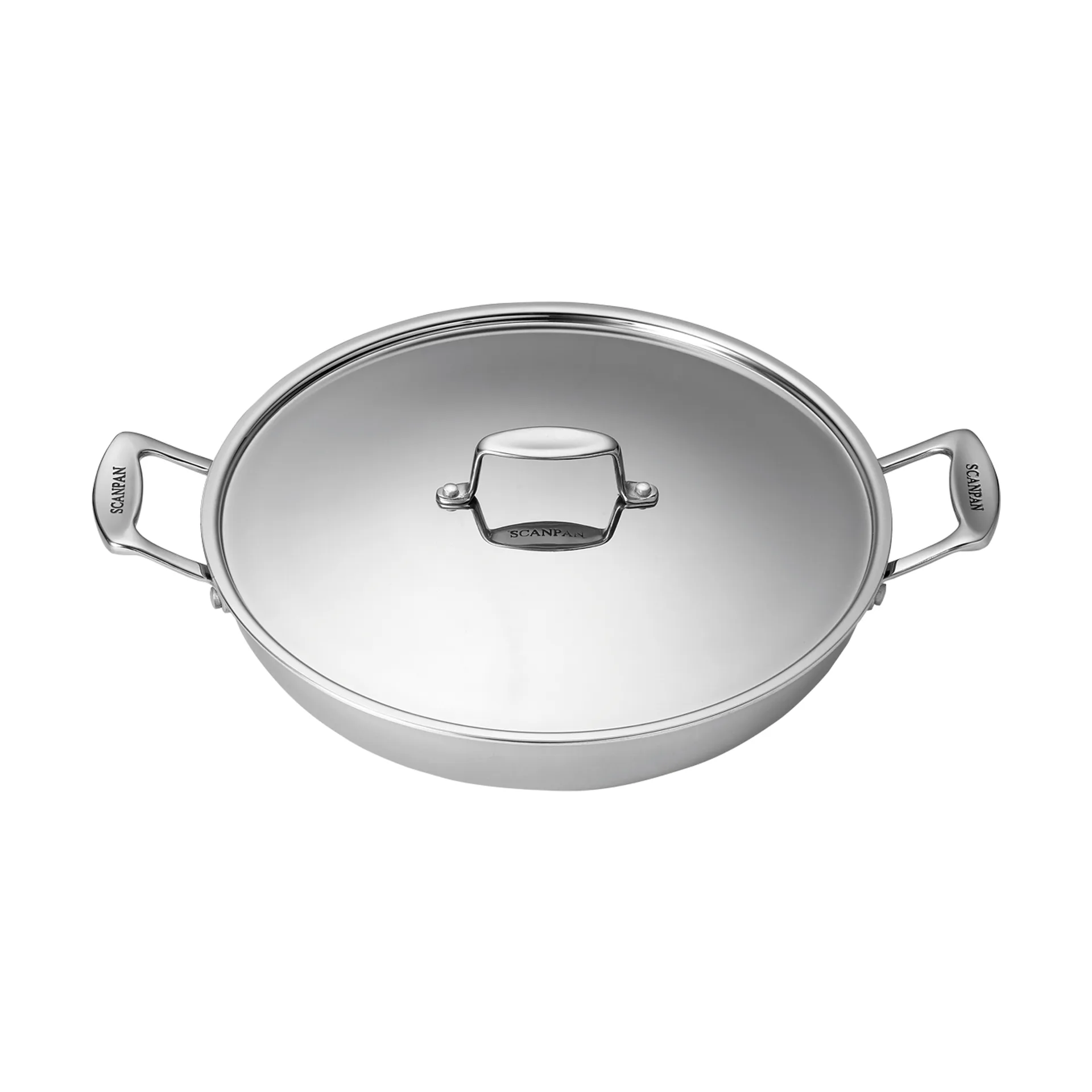 Scanpan Fusion serveringspanna med lock, Ø32 cm Scanpan