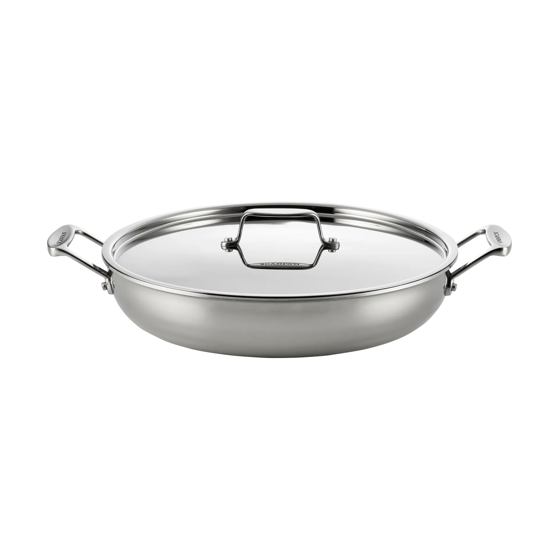 Scanpan Fusion serveringspanna med lock, Ø32 cm Scanpan