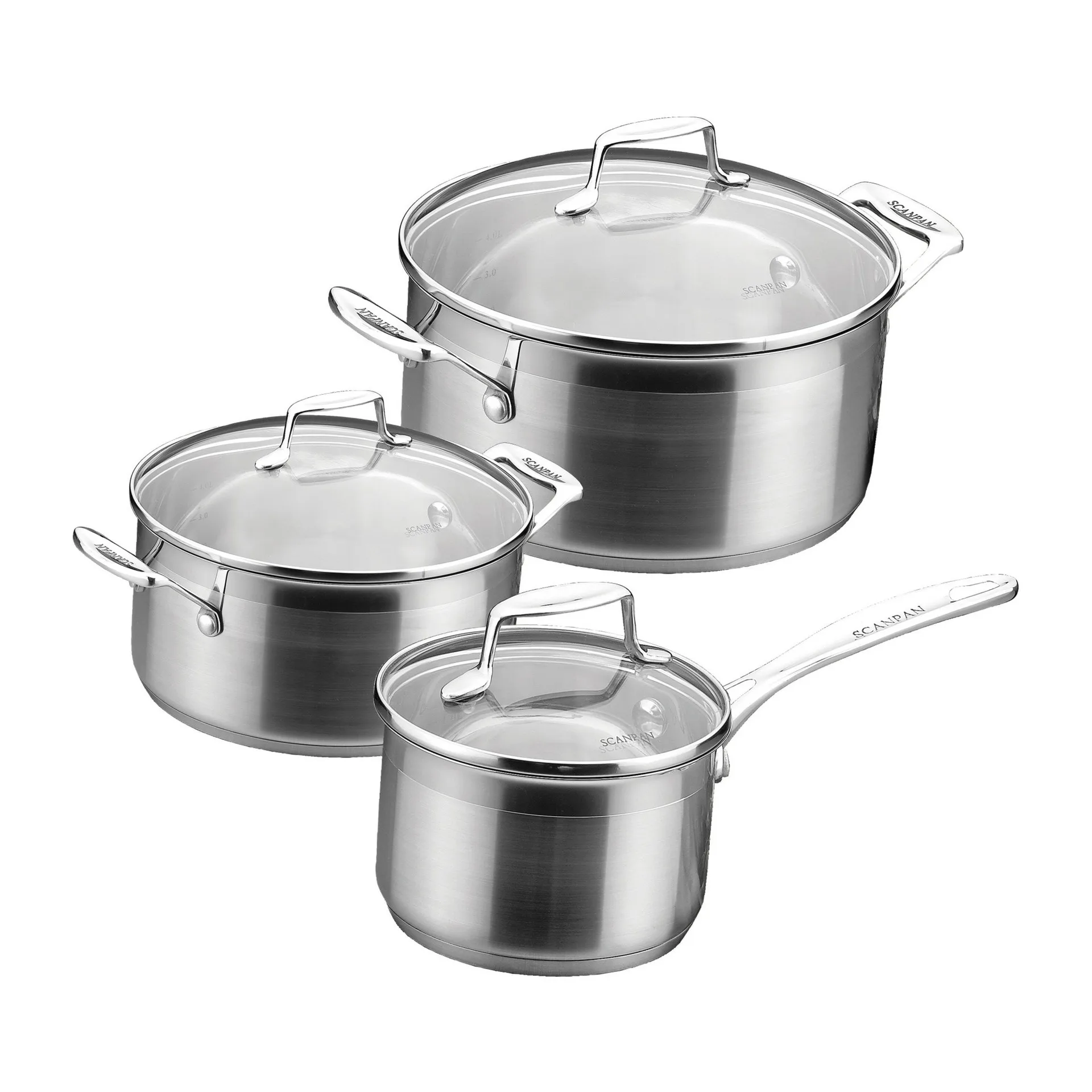 Scanpan Impact grytset, 3 delar Scanpan