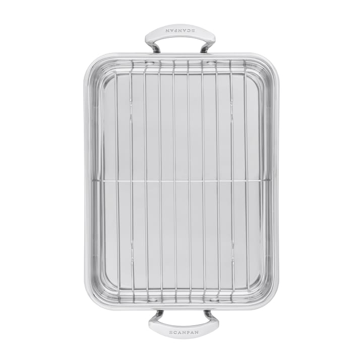 Scanpan Impact långpanna med galler, 43,5x28,5 cm Scanpan