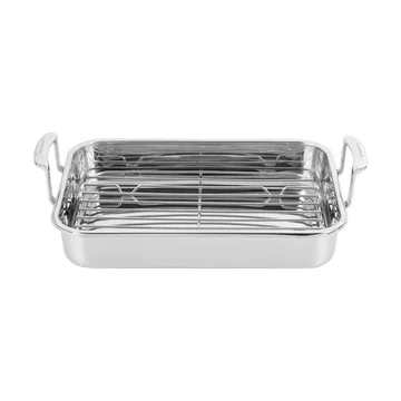 Scanpan STS roaster med galler - Rostfritt stål 42x26 cm - Scanpan