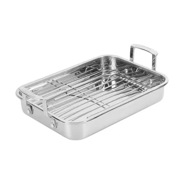 Scanpan STS roaster med galler - Rostfritt stål 42x26 cm - Scanpan