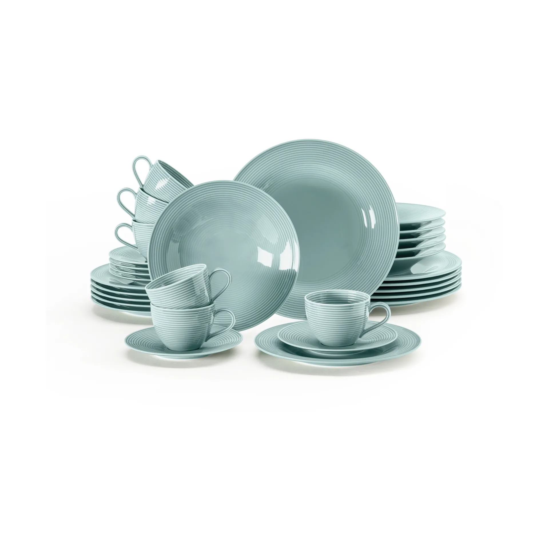 Beat servisset 30 delar, Arktisblå Seltmann Weiden