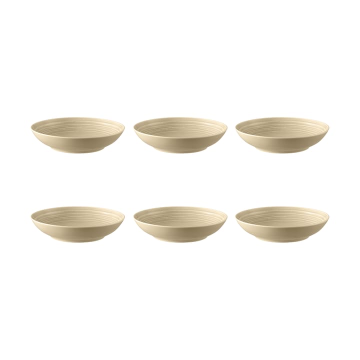 Terra djup tallrik Ø21,2 cm 6-pack - Sand Beige - Seltmann Weiden