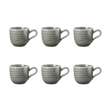Läs mer om Seltmann Weiden Terra espressokopp 9 cl 6-pack Pearl Grey