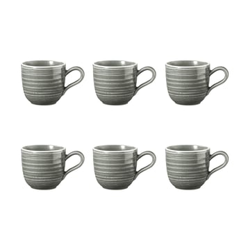 Seltmann Weiden Terra espressokopp 9 cl 6-pack Pearl Grey