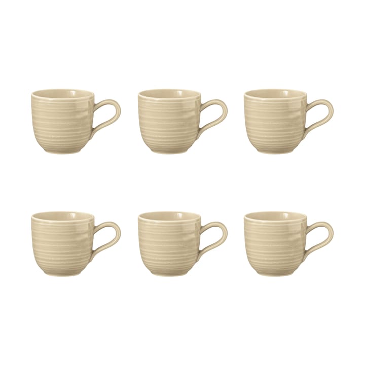 Terra espressokopp 9 cl 6-pack, Sand Beige Seltmann Weiden