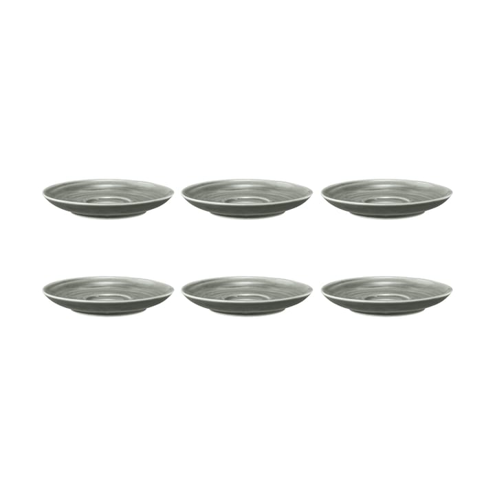 Terra kaffefat Ø12 cm 6-pack - Pearl Grey - Seltmann Weiden