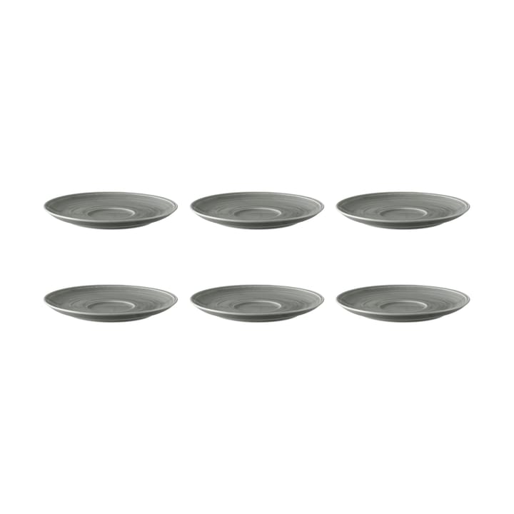 Terra kaffefat Ø16,1 cm 6-pack - Pearl Grey - Seltmann Weiden