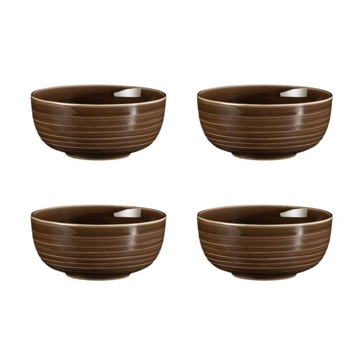 Terra skål Ø15 cm 4-pack - Earth Brown - Seltmann Weiden