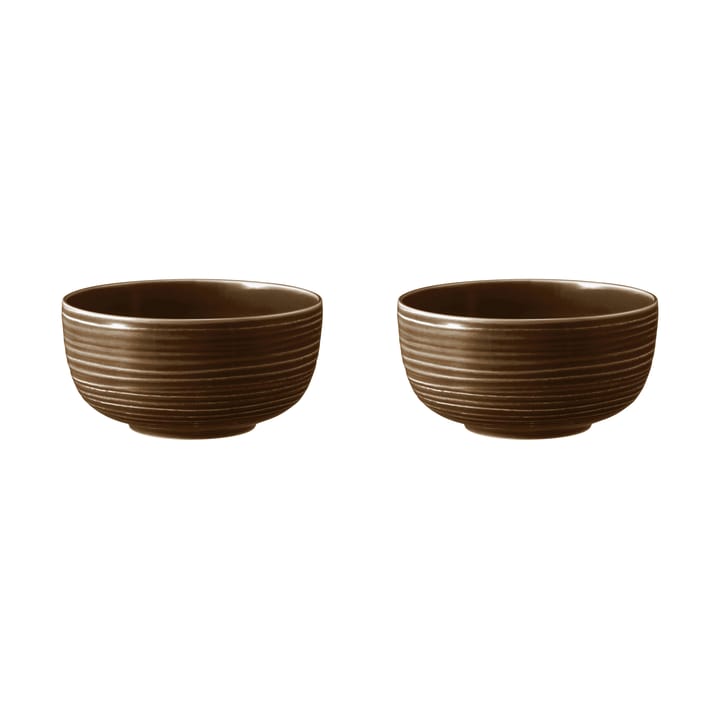 Terra skål Ø17,7 cm 2-pack - Earth Brown - Seltmann Weiden