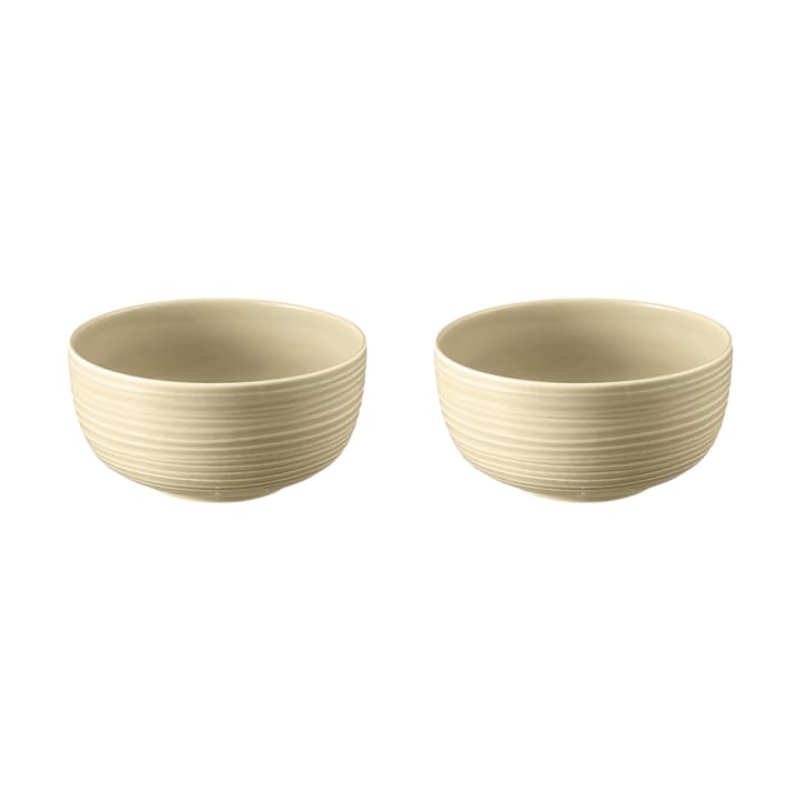 Terra skål Ø17,7 cm 2-pack - Sand Beige - Seltmann Weiden