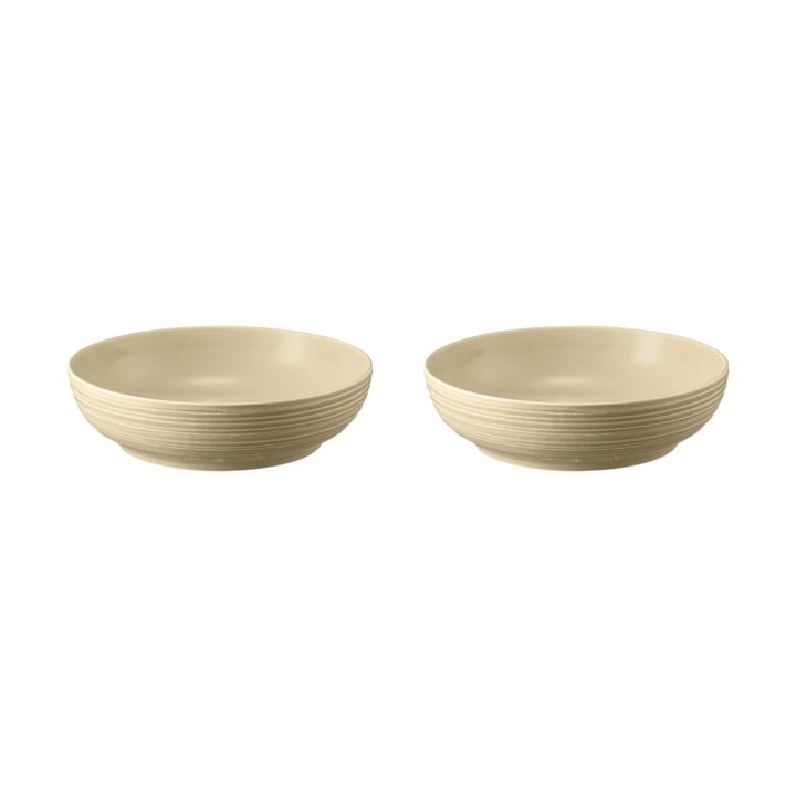 Terra skål Ø25,5 cm 2-pack - Sand Beige - Seltmann Weiden