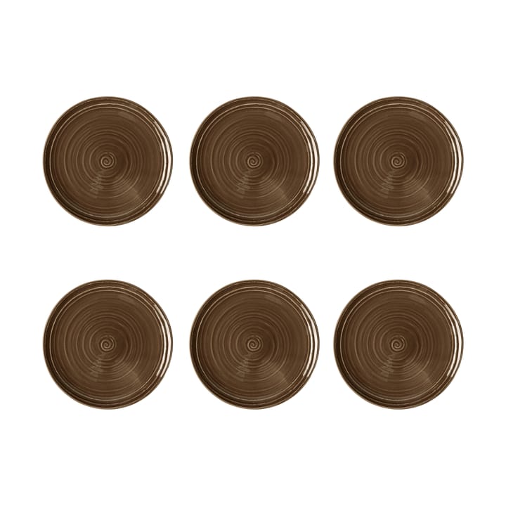 Terra tallrik Ø17,7 cm 6-pack, Earth Brown Seltmann Weiden