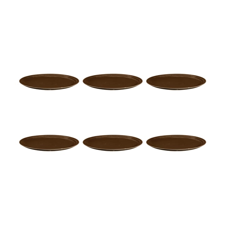 Terra tallrik Ø27,8 cm 6-pack, Earth Brown Seltmann Weiden