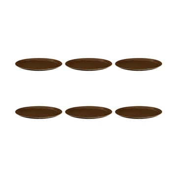 Seltmann Weiden Terra tallrik Ø27,8 cm 6-pack Earth Brown