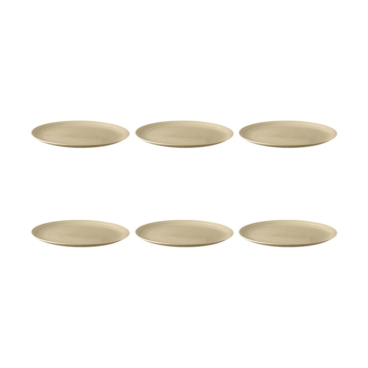 Terra tallrik Ø27,8 cm 6-pack - Sand Beige - Seltmann Weiden