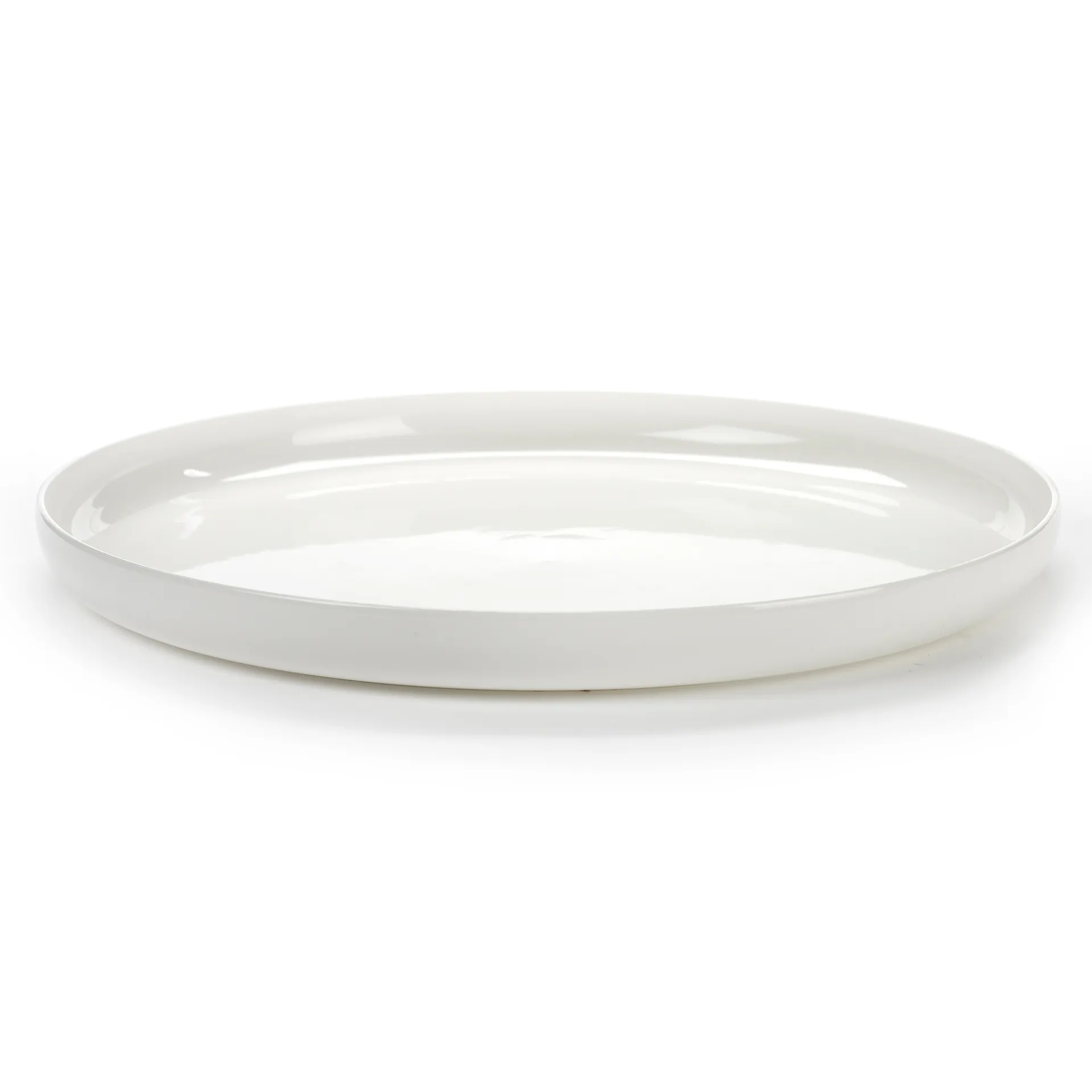 Base serveringsfat med hög kant vit, 32 cm Serax