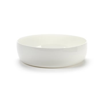 Serax Base serveringsskål med låg kant vit 20 cm