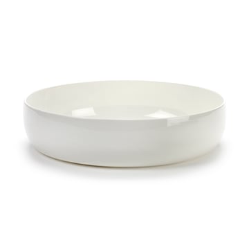 Serax Base serveringsskål med låg kant vit 24 cm