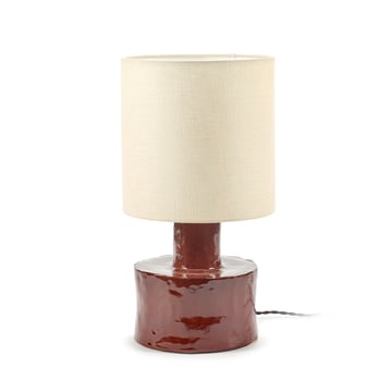 Läs mer om Serax Catherine bordslampa 47 cm Red-white