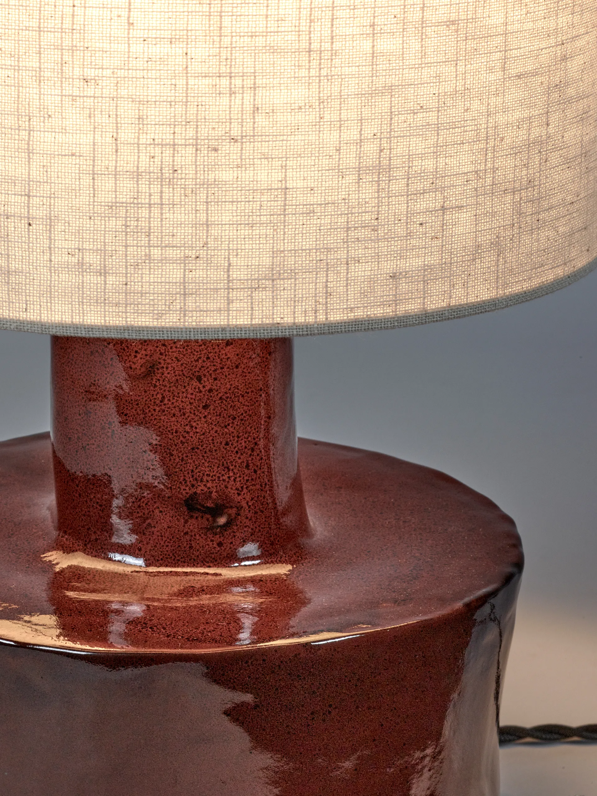 Catherine bordslampa 47 cm, Red-white Serax