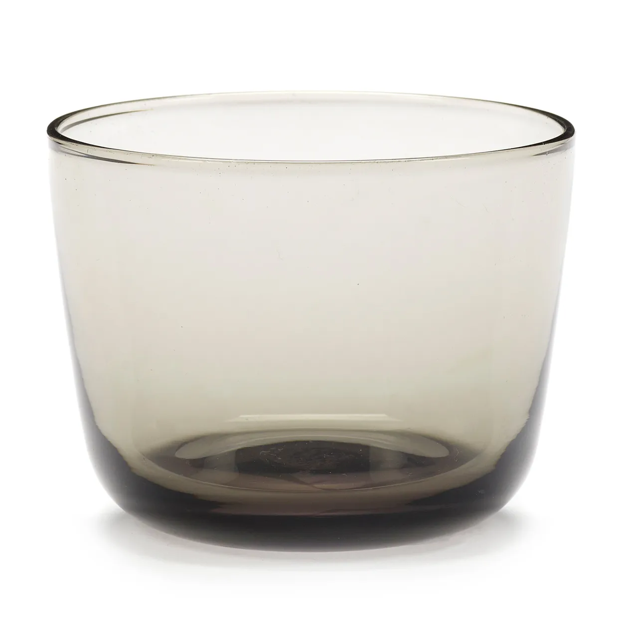 serax cena lågt glas ø8,5 cm smokey grey