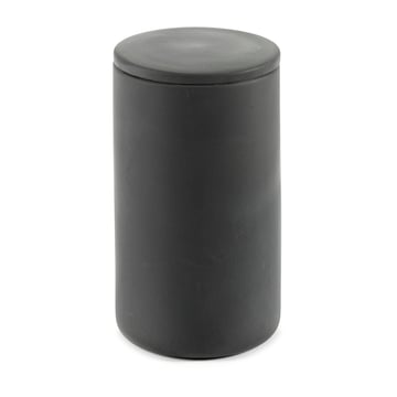 Läs mer om Serax Cose förvaringsburk rund med lock hög Ø7 cm Dark Grey