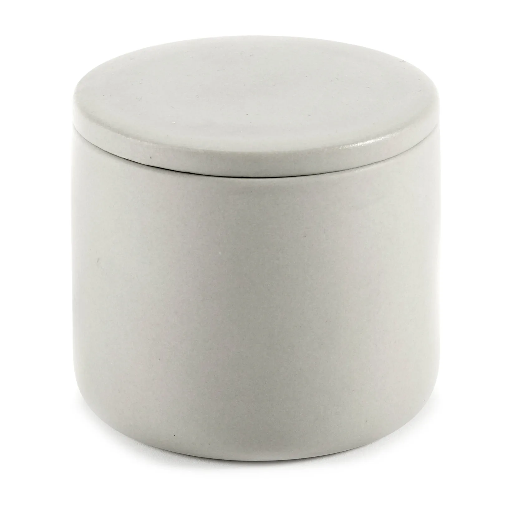 Cose förvaringsburk rund med lock S låg Ø7 cm, Beige Serax