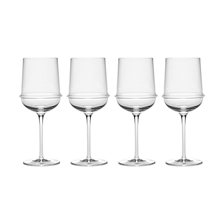 Dune vitvinsglas 30 cl 4-pack - Clear - Serax