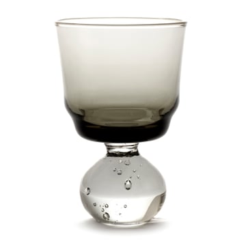 Läs mer om Serax Eternal snow stem glas S Ø6,3 cm Smokey Grey