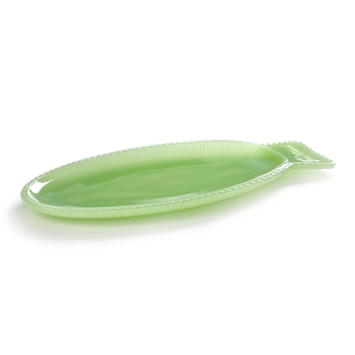 Fish & Fish serveringsfat 16x35 cm, Jadeite green Serax