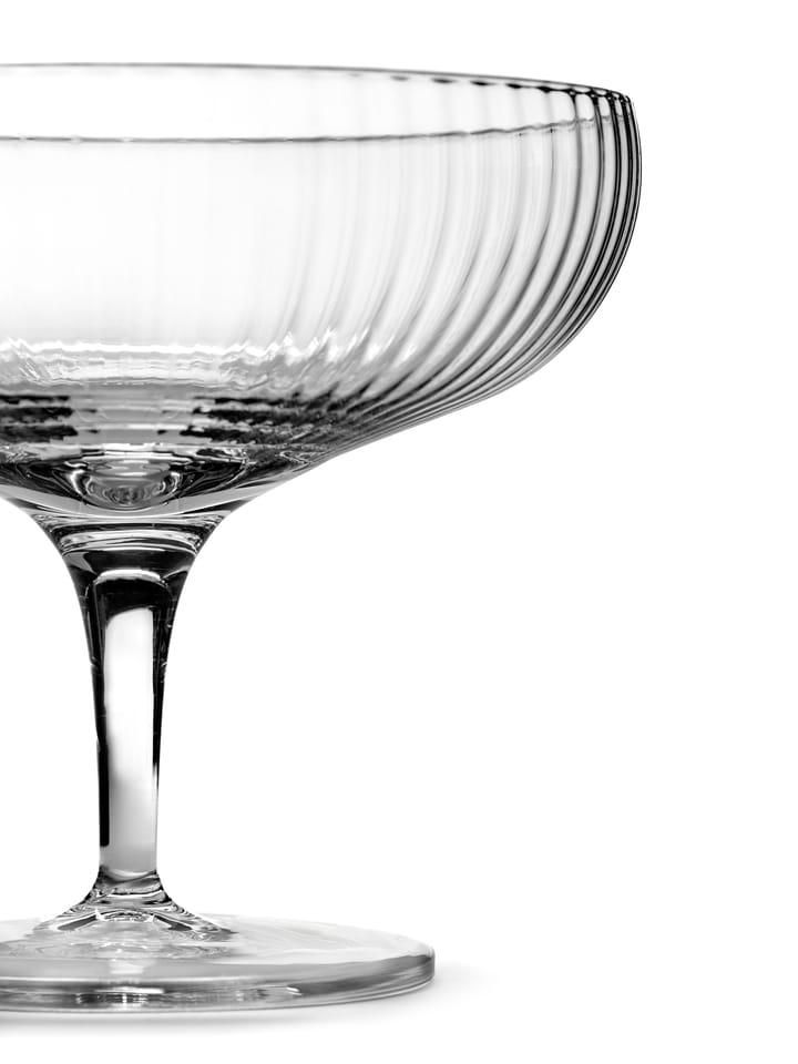 Inku champagne coupe glas 15 cl, Clear Serax