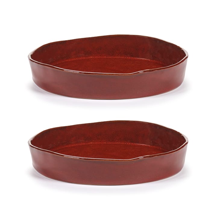 La Mère djup tallrik S Ø20 cm 2-pack - Venetian red - Serax