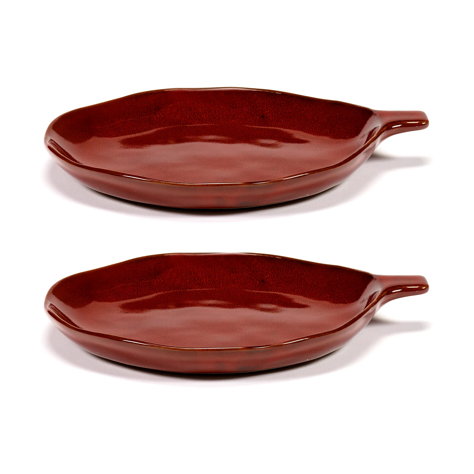 La Mère fat med handtag Ø17 cm 2-pack, Venetian red Serax