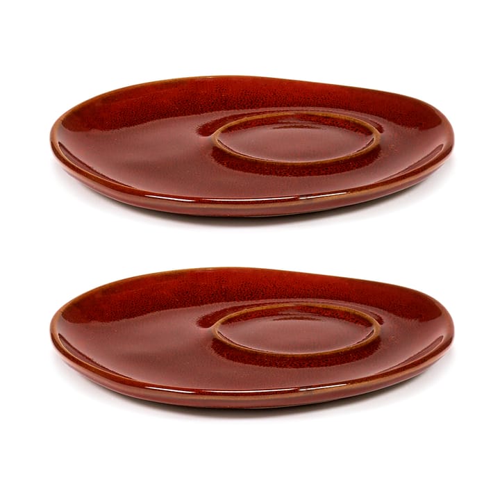 La Mère fat till espressokopp Ø11 cm 2-pack, Venetian red Serax