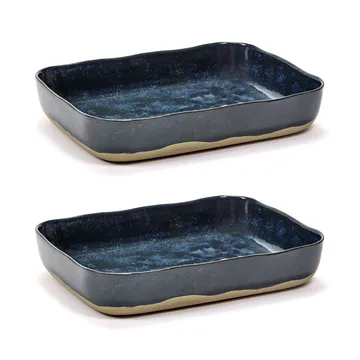 serax la nouvelle table ugnsform no10 22x30 cm 2-pack blue
