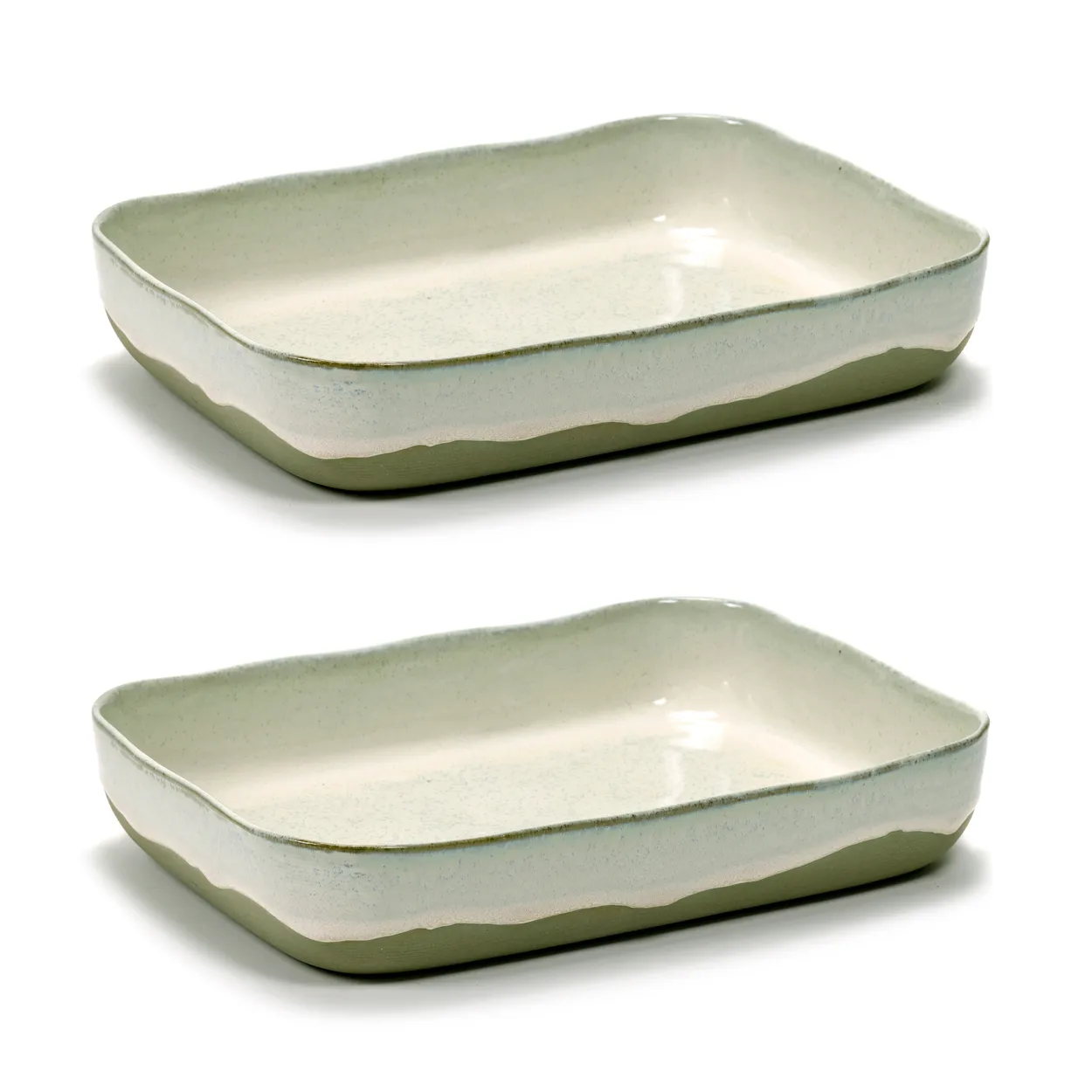 serax la nouvelle table ugnsform no10 22x30 cm 2-pack white